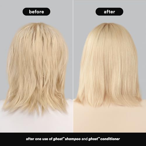 VERB Ghost Conditioner, 12 fl oz- Infused with Moringa Oil -Moisturizes Fine and Weighed Down Hair - Vegan, No Parabens or Harmful Sulfates