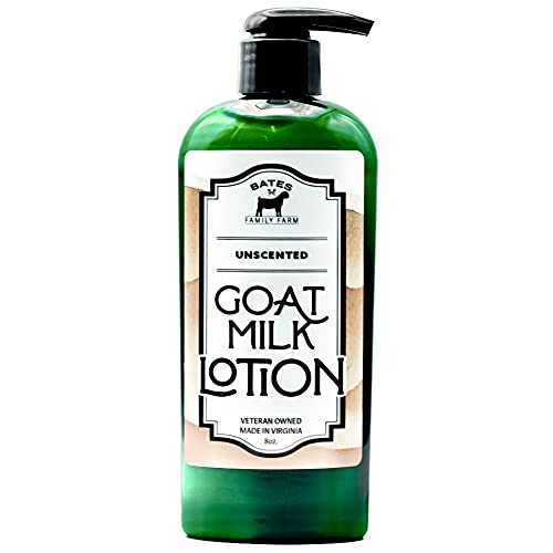 Bates Family Farm Goat Milk and Shea Butter Lotion 8 Oz (Unscented)