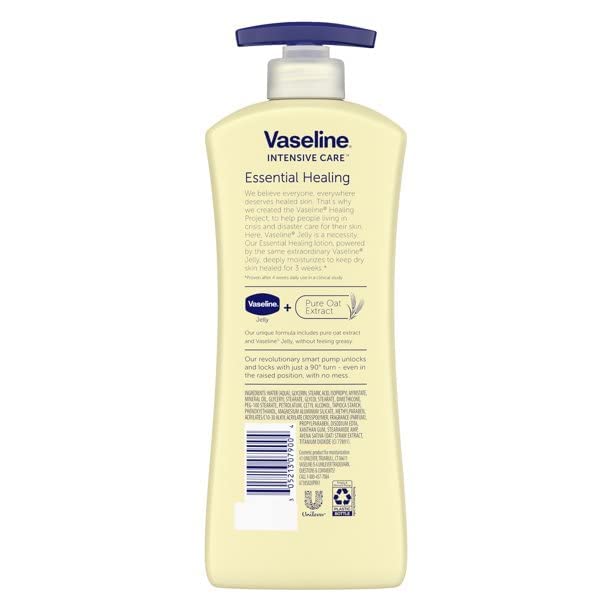 Vaseline Intensive Care Essential Healing Lotion 20.3 oz (Pack of 5)
