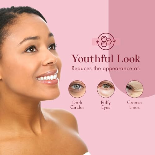 Clear Beauty Retinol Eye Cream with Collagen - Anti-Aging, Hydrating & Reduces Puffiness & Wrinkles - Dermatologist Tested, Cruelty-Free Korean Skin Care for All Skin Types - 1.01 Fl. Oz