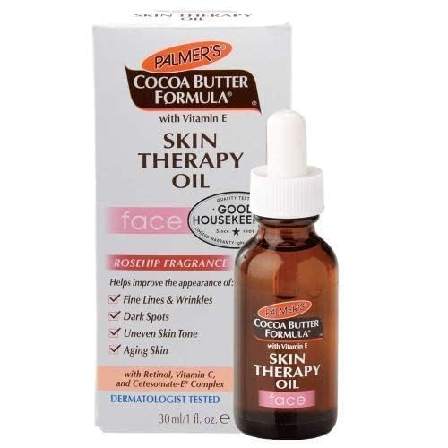 Palmers Cocoa Butter Skin Therapy Oil for Face 1oz (3 Pack)