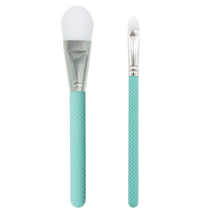 Royal & Langnickel Full Size MODA Spa Face Mask Applicator Brush Set, Includes, Large Round Spatula, and Small Pointed Spatula, Mint