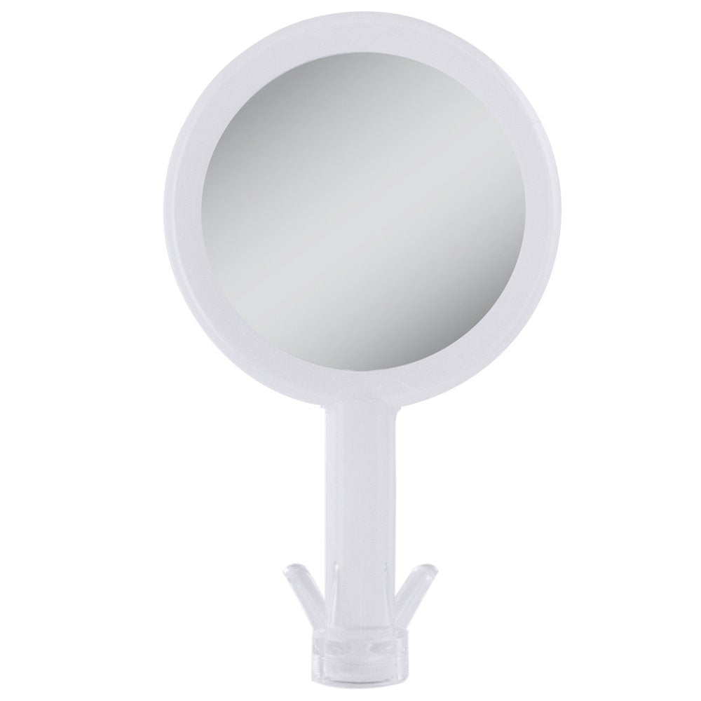 Zadro Acrylic Hand Mirror with 1X - 5X Magnification, Acrylic Finish, 7 Inch