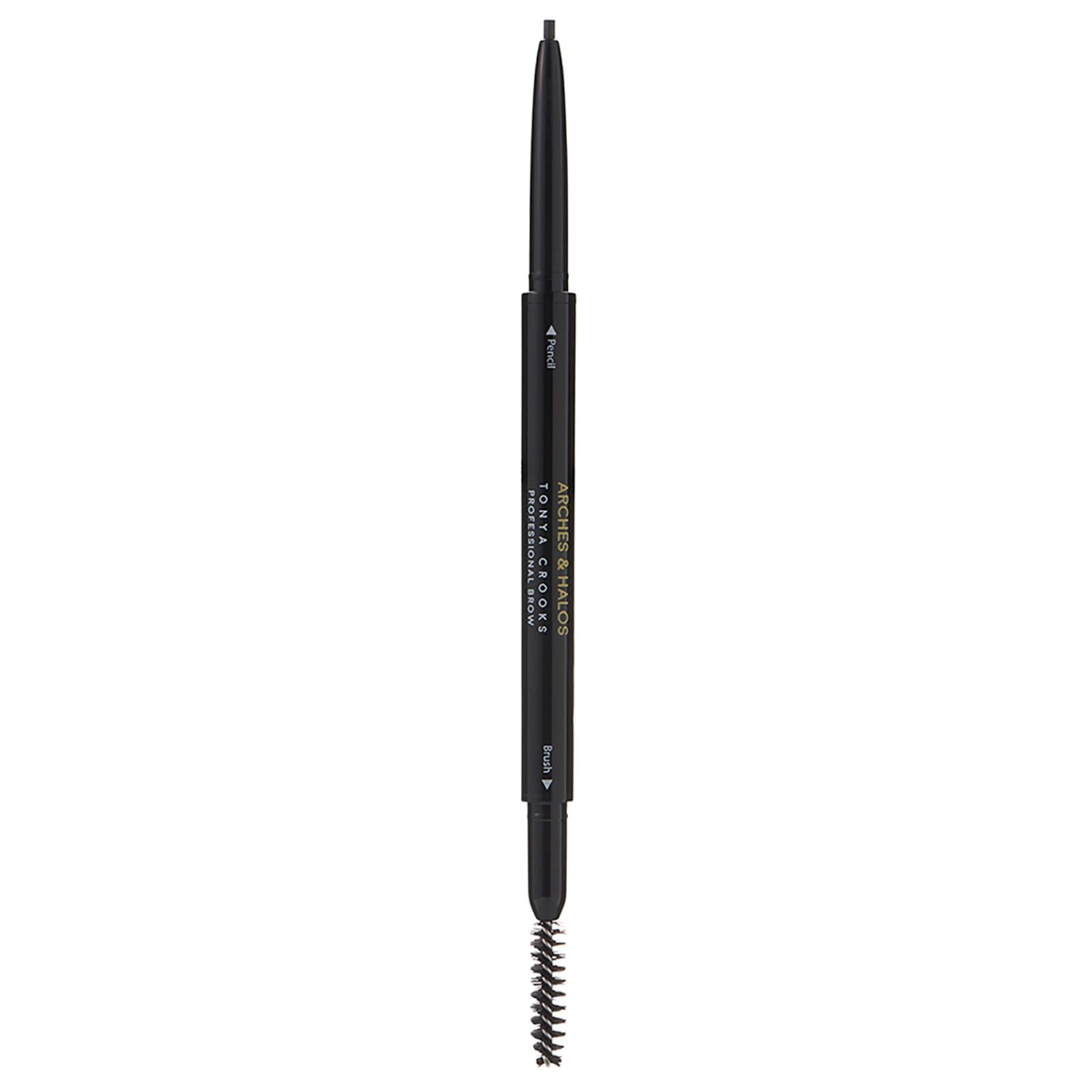 Arches & Halos Micro Defining Brow Pencil, Charcoal, 0.03 oz