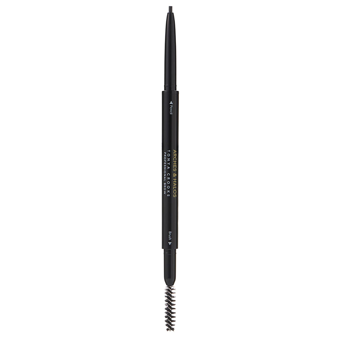 Arches & Halos Micro Defining Brow Pencil, Charcoal, 0.03 oz
