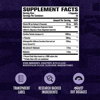 Jacked Factory Lean PM Max - High-Performance Weight Loss, Sleep Support, Fat Burner, & Appetite Suppressant for Men and Women w/Melatonin, Magnesium, Carnipure, & Ashwagandha - 120 Diet Pills