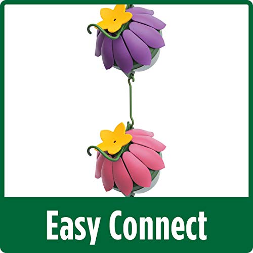 Nature's Way Bird Products SFHF2 So Real Single Flower Hummingbird Feeder, Purple, 4 Dia.