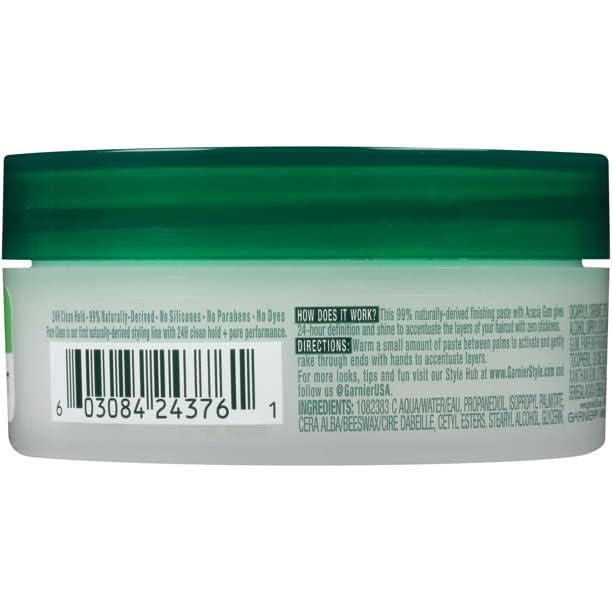 Garnier Fructis Style Pure Clean Finishing Paste, 2.0 Oz (Pack of 3)
