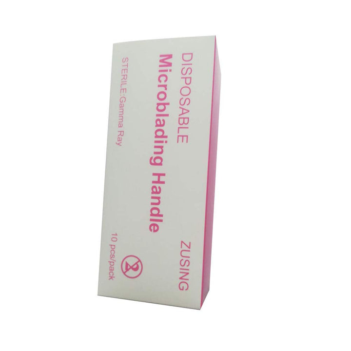 ZUSING Very Sharp Disposable Microblading Pens 14/16/18 Pins With Pigment Brush Microblading Needles Diameter 0.2 mm Microblading Pens Disposable 10 pcs/pack (14 Pins)