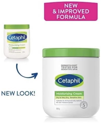 Cetaphil Body Moisturizing Cream - For Very Dry & Sensitive Skin, 20 Ounce(566 g)