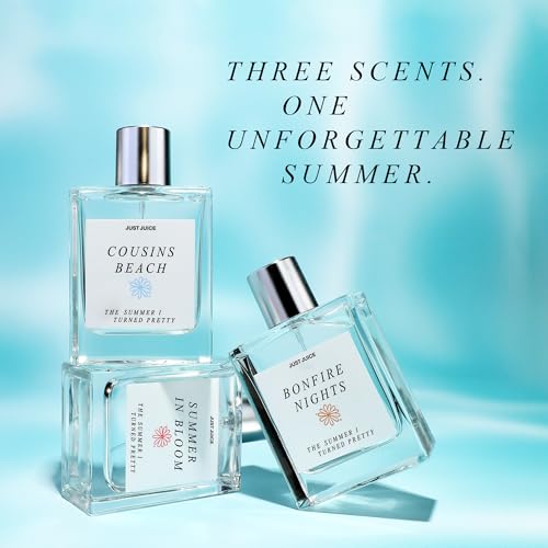Just Juice - The Summer I Turned Pretty Summer in Bloom - Fresh, Sun-Kissed Floral Perfume for Women and Men - 0.3 oz