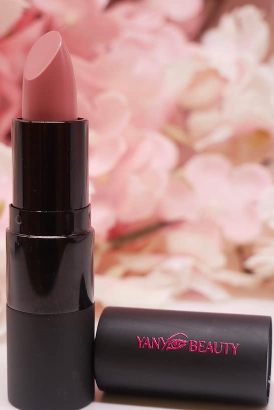 YANY Beauty - Love Moisturizing Lipstick For Soft, Kissable Lips - Pigment Rich - Cream Finish - Long-Lasting Lip Color - Cruelty Free Cosmetics - Mauve Nude Shade125-3.8 g / 0.13 oz