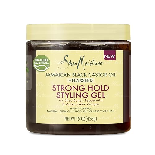 Shea Moisture, Styling Gel Black Castor Oil Jamaican, 15 Ounce