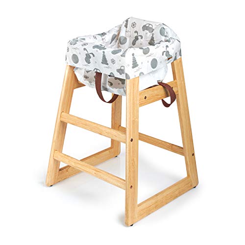 Disposable High Chair Covers for Restaurant and Home 10 Pack for Baby Kids Toddlers to Protect Against Germs and Messy Meals