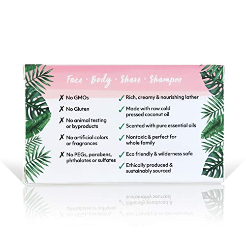 Bar Soap, Coconut Oil, Tuberose, Organic, 7 Oz.