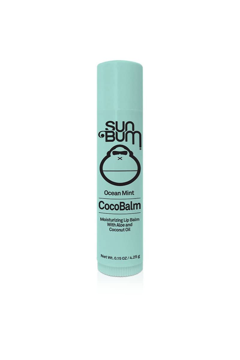 Sun Bum Ocean Mint Cocobalm | Hydrating Lip Balm with Aloe | Hypoallergenic, Paraben Free, Silicone Free,| 0.15oz Stick