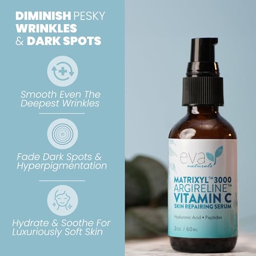 Matrixyl 3000 Serum - Ultimate Peptide Serum for Face, Argireline Serum, Collagen Face Tightening, Anti-Aging Serum, Plumping Serum for a Revitalized, Youthful Glow