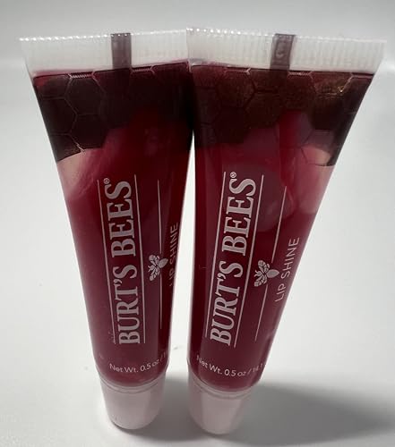 Burt's Bees Lip Shine, Pucker [050] 0.5 oz (Pack of 2)