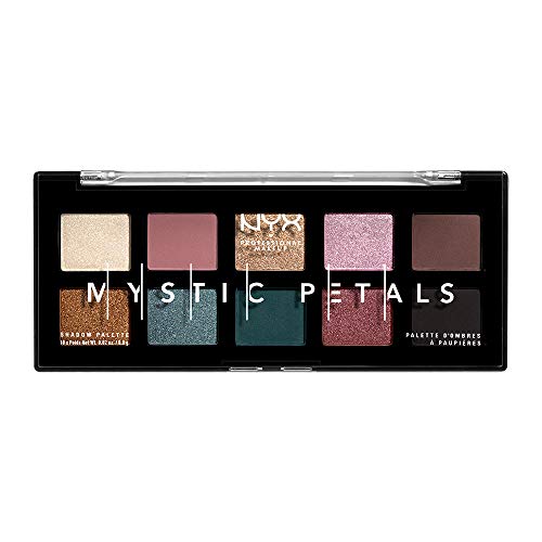 NYX PROFESSIONAL MAKEUP Mystic Petals Shadow Palette, Eyeshadow Palette -Midnight Orchid