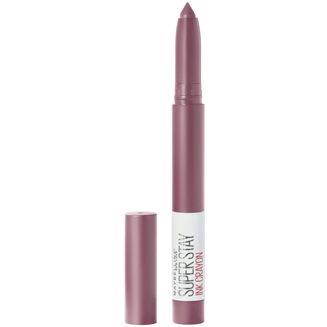 Maybelline lipstick Superstay Matte Ink Crayon, longlasting With Precision Applicator, 25 Stay Exceptional, 1.5 g, Pack Of 1
