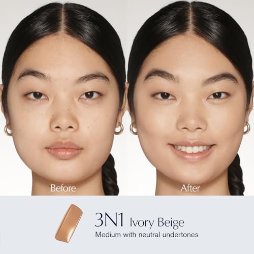 Estée Lauder Futurist SkinTint Serum Foundation SPF 20 with Glycerin, 1 Fl Oz, 3N1 Ivory Beige