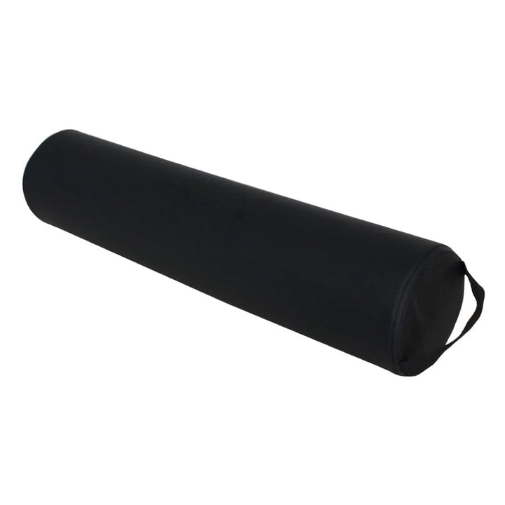 ForPro Full Round Bolster, Black, Oil and stain-resistant, for Massage and Yoga, 6ââ‚¬Â R x 26ââ‚¬Â L