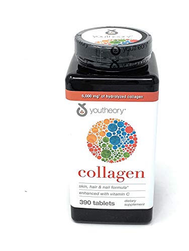 Youtheory Collagen Plus Biotin, 390 Tablets