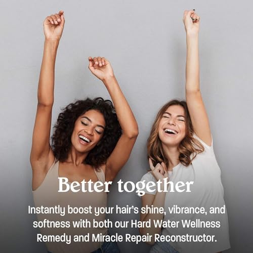 Malibu C Mini Malibu Rehab Hard Water Wellness - Contains 2 Remedy Packets - At-Home Hair Reconstructor and Mineral Removal Remedy - Sulfate Free Hair Care