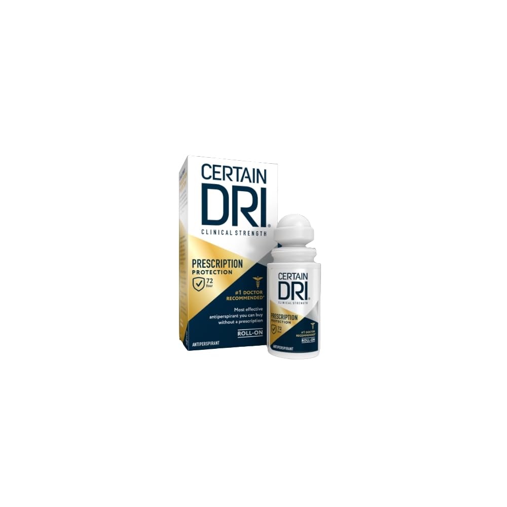 Certain Dri Roll-On Anti-Perspirant 1.2 Fl Ozs, (Pack of 3)