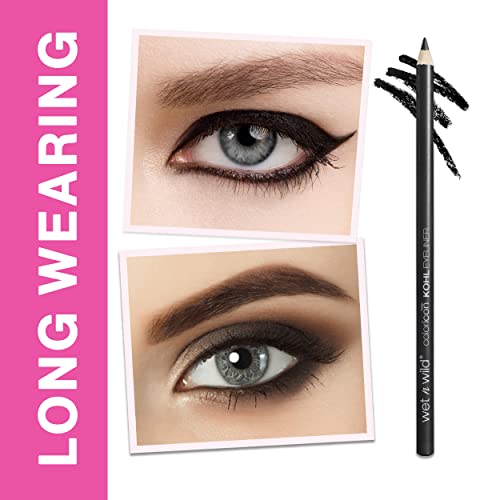 wet n wild Color Icon Kohl Eyeliner Pencil, Rich Hyper-Pigmented Color, Smooth Creamy Application, Long-Wearing Matte Finish Versatility, Cruelty-Free - Simma Brown Now! (Packaged)