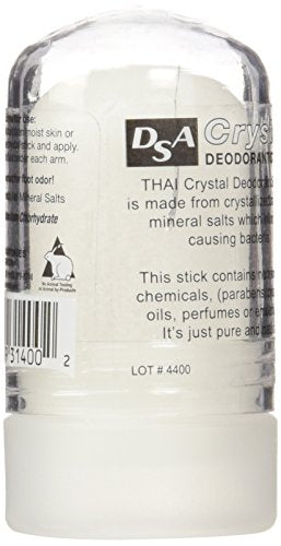 THAI 100% Natural Crystal Deodorant Stick, Mini Travel Size (2.125 Ounces)