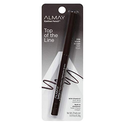 Almay Amazing Lasting 16 Hour Eye Pencil, Precise Black Brown 1 ea