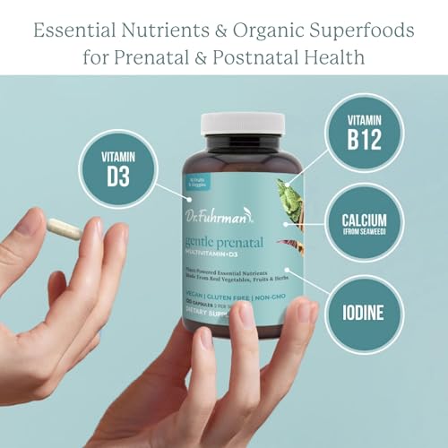 Dr. Fuhrman's Gentle Prenatal Multivitamin & Mineral Supplement with Iron - 120 capsules