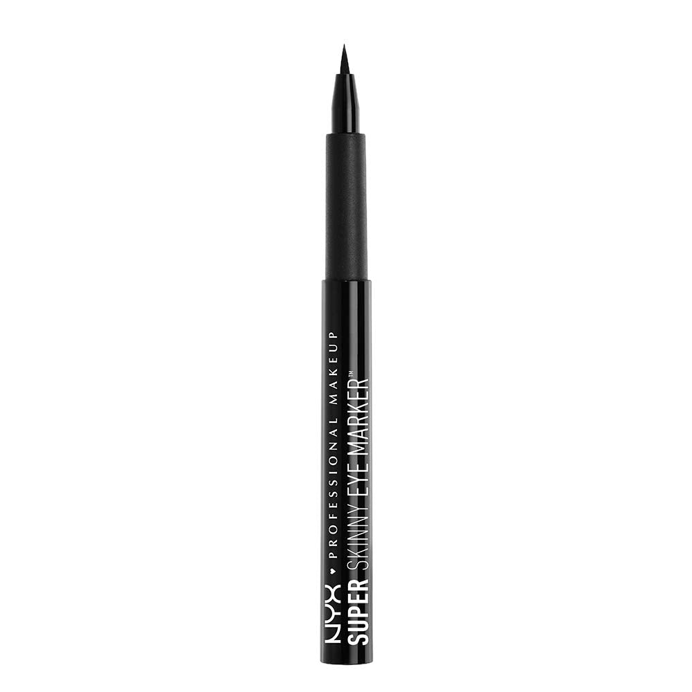 NYX Professional Makeup Super Skinny Eye Marker, Black, 1.1 ml