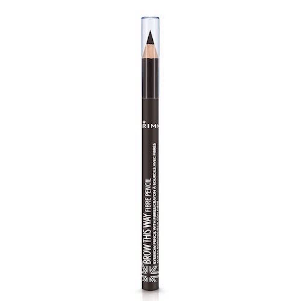 Rimmel Brow This Way Fibre Pencil, Dark Brown, 0.05 Ounce