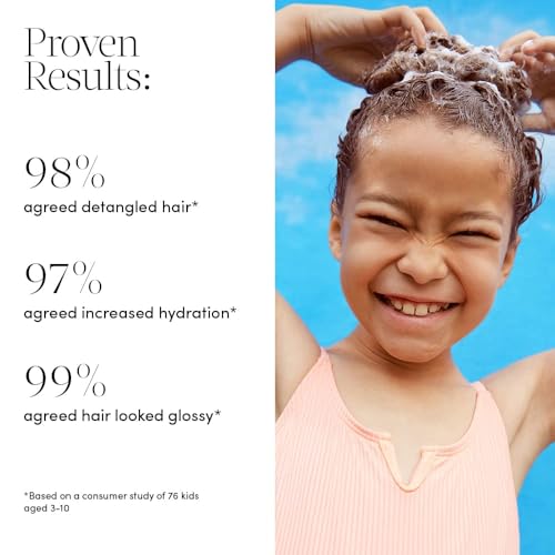 Evereden Kids Conditioner Detangler, 6.7 fl oz. | Children's Haircare | Non-toxic Conditioning for Silky Smooth Hair