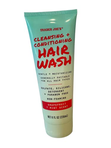 Trader Joe’s Cleansing + Conditioning Hair Wash Net 8 Fl Oz (236 ml) - Pack of 1