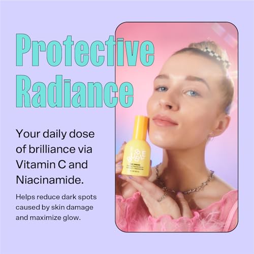 Bubble Skincare Day Dream Tone and Texture Face Serum - Hydrating Vitamin C + Niacinamide Serum that Helps Improve Skin Barrier Repair - Vitamin C Skin Care Suitable For All Skin Types (30ml)