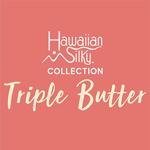 Hawaiian Silky Mango and Murumuru Butter Leave-In Curl Milk, 8 fl oz with Shea Butter for Moisture & Anti-Breakage | No Sulfate, Silicones or Parabens Triple Butter Collection