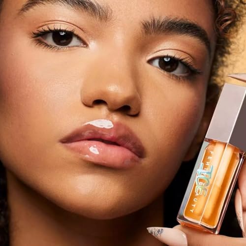 FENTY BEAUTY by Rihanna Gloss Bomb Ice Cooling Lip Luminizer - Melon Chillz (9 mL/.3 Fl Oz)