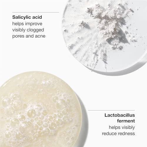 Clinique Acne Solutions Liquid Foundation Makeup With Salicylic Acid For Dry Combination to Oily Skin Types | Medium Coverage, Natural Matte Finish, Ivory, 1.0 Fl Oz