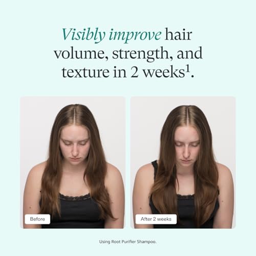 Nutrafol Shampoo, Cleanse and Hydrate Hair and Scalp, Improves Hair Volume, Strength and Texture, Physician-formulated for thinning hair. Color Safe, Sultate Free - 1 Liter Bottle