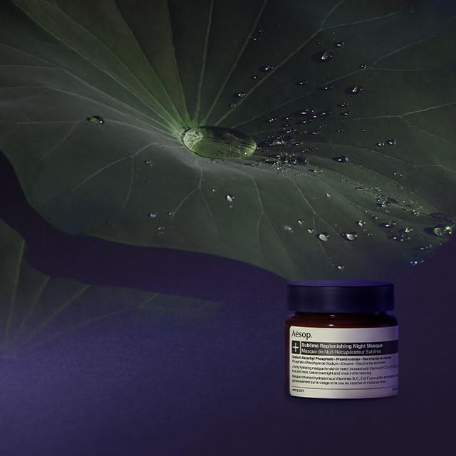 Aesop Sublime Replenishing Night Masque | Hydrating Masque with Vitamins B, C, E, and F | Overnight Mask for Dry, Dehydrated, Dull, Patchy Skin | 2.1oz / 60mL