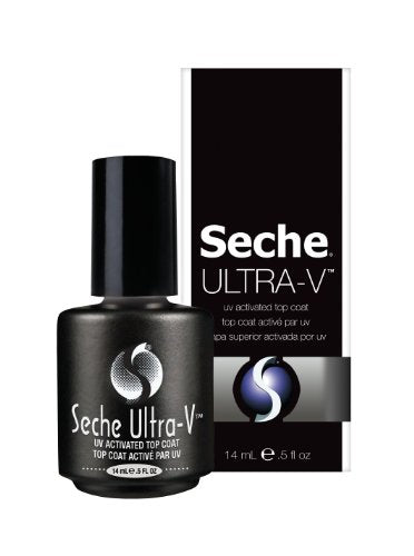 Seche Ultra-V Top Coat, 0.5 Ounce