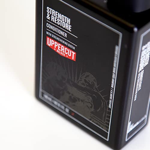 UPPERCUT DELUXE Strength and Restore Conditioner Designed For All Hair Types & Infused with Biotin & Caffeine - 8.1 fl. oz. / 240ml