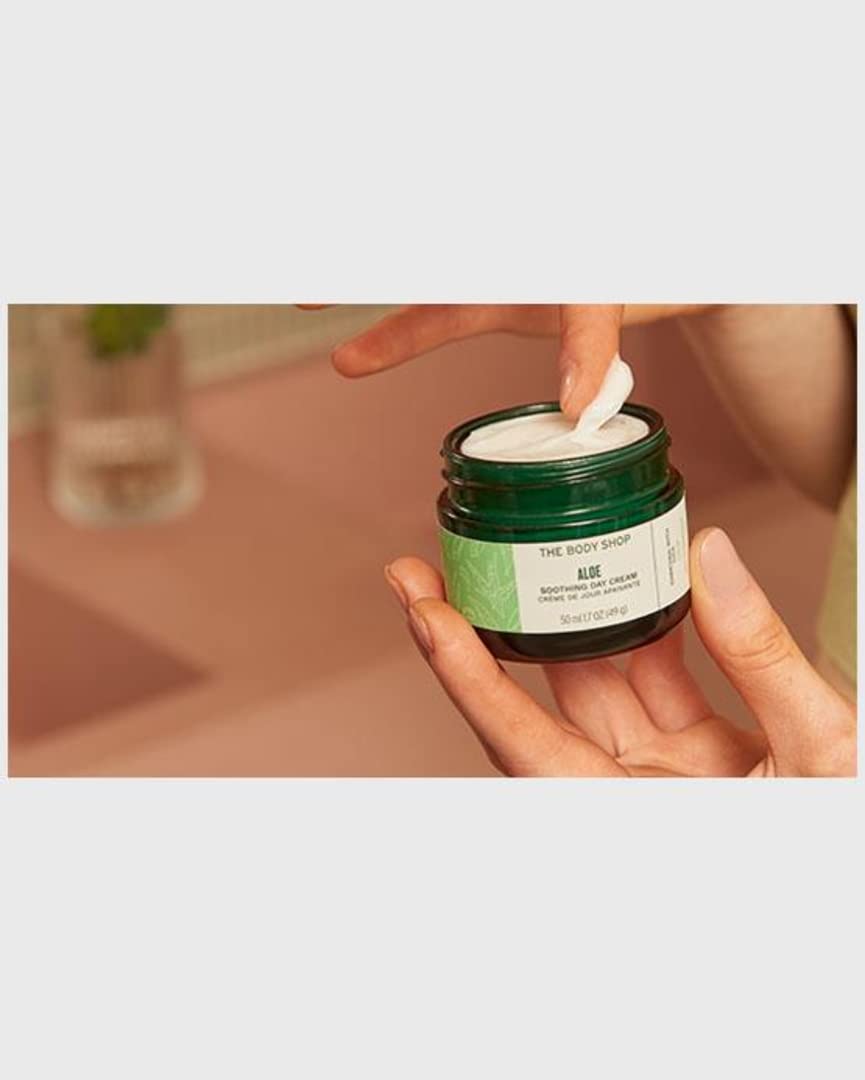 The Body Shop Aloe Vera Day Cream, For Sensitive Skin, Vegan, 50ml