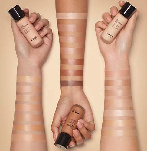 Kiko Cream Foundation Matte,Satin finish Warm Beige 30 25 ml