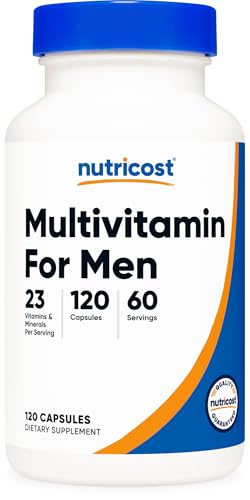 Nutricost Multivitamin for Men 120 Capsules - Vitamins and Minerals for The Healthy Man