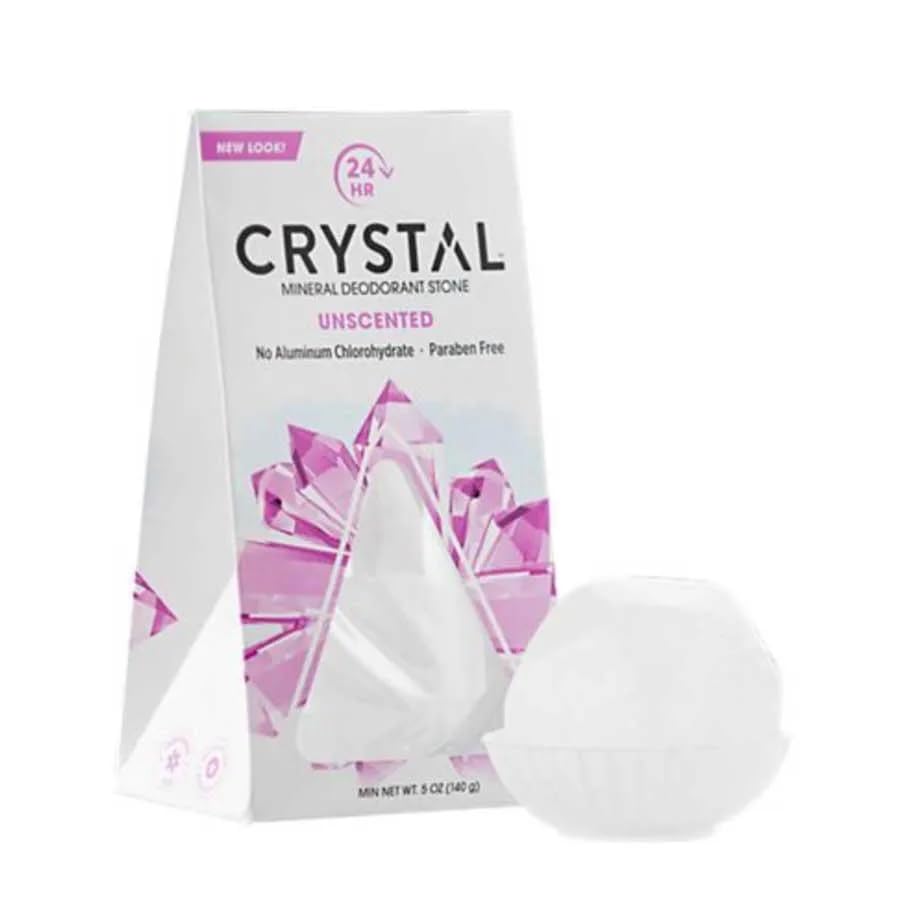Crystal Deodorants Crystl Body,Rock Deod, 2 pk