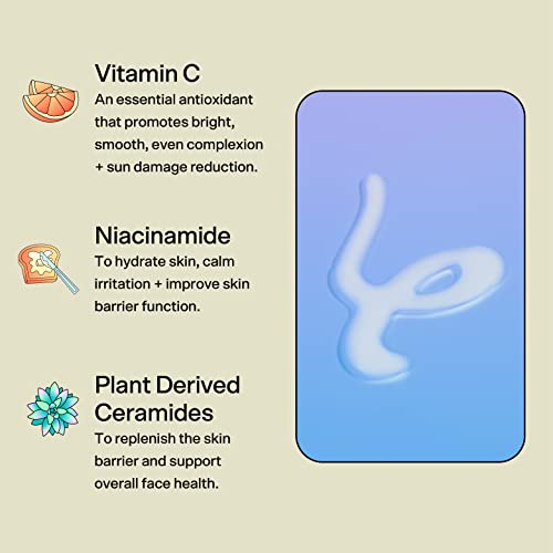 Bubble Skincare Day Dream Tone and Texture Face Serum - Hydrating Vitamin C + Niacinamide Serum that Helps Improve Skin Barrier Repair - Vitamin C Skin Care Suitable For All Skin Types (30ml)